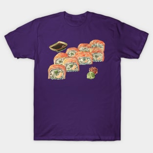 Eukaryotic Sushi Roll T-Shirt